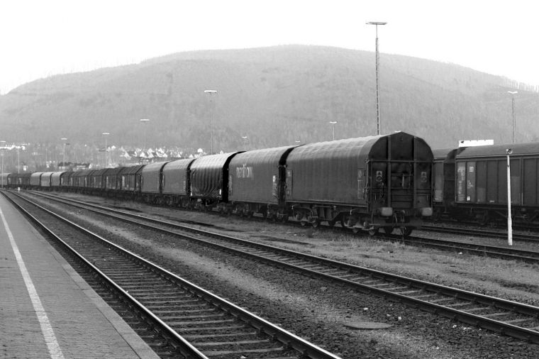 Stored Freight Cars