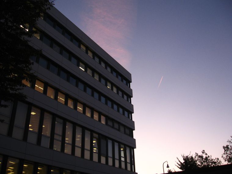 RWTH Library at Morning