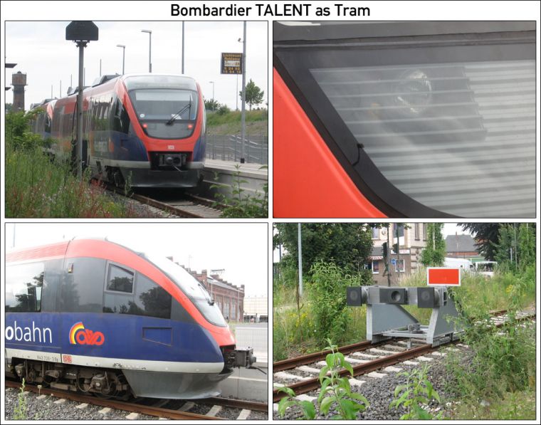 Bombardier TALENT as Tram