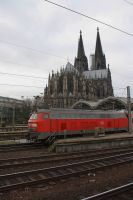 Another Locomotive and Cathedral