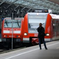 Waiting for a different train