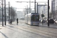 Straßenbahn und Bus