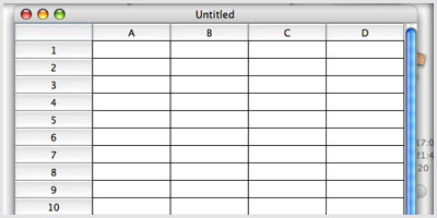 Take Excel, combine it with Notepad, and then put this all on a Mac.